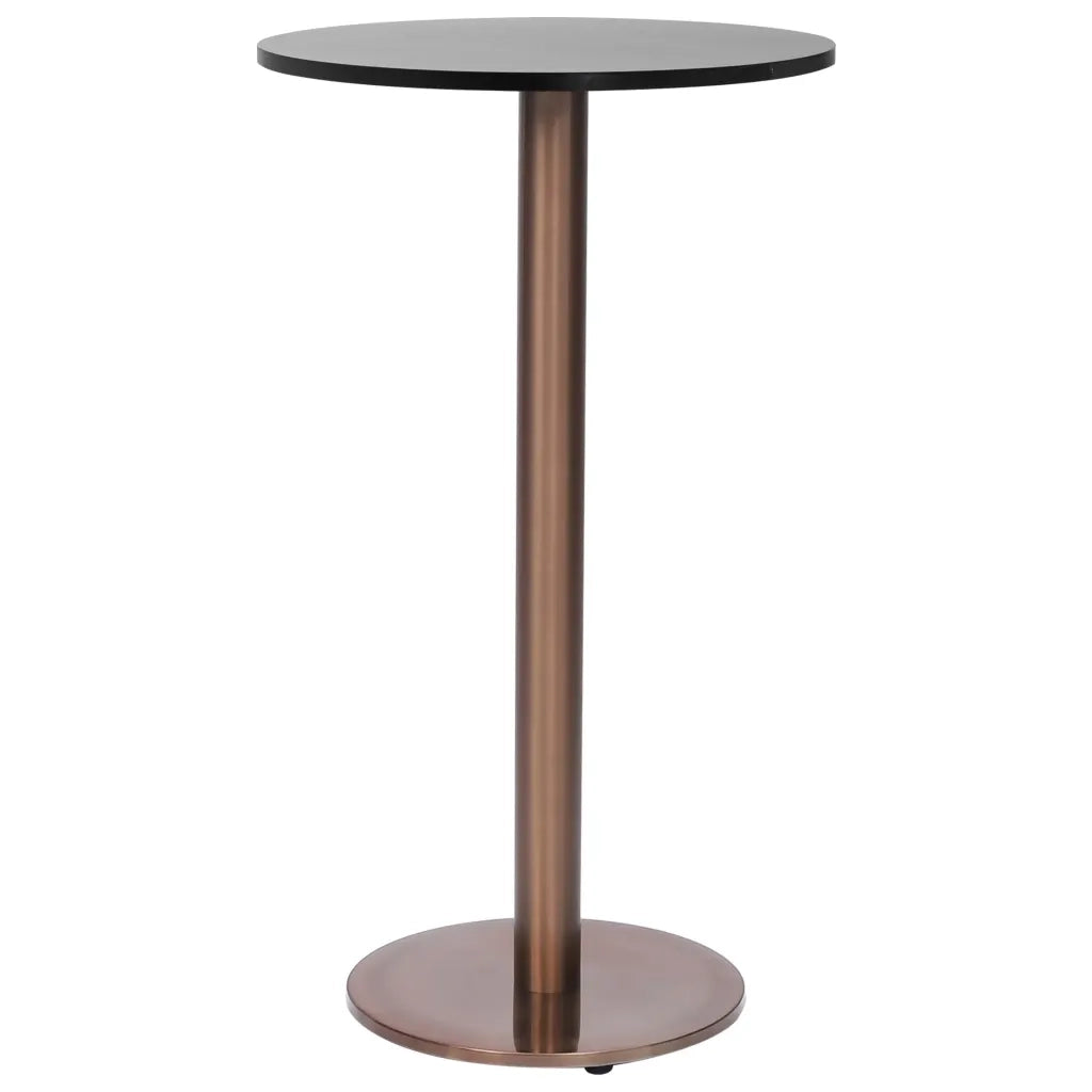 Gamba per Tavolino da Bar-Gamba per Tavolo Oro ?45x107 cm in Acciaio Inox