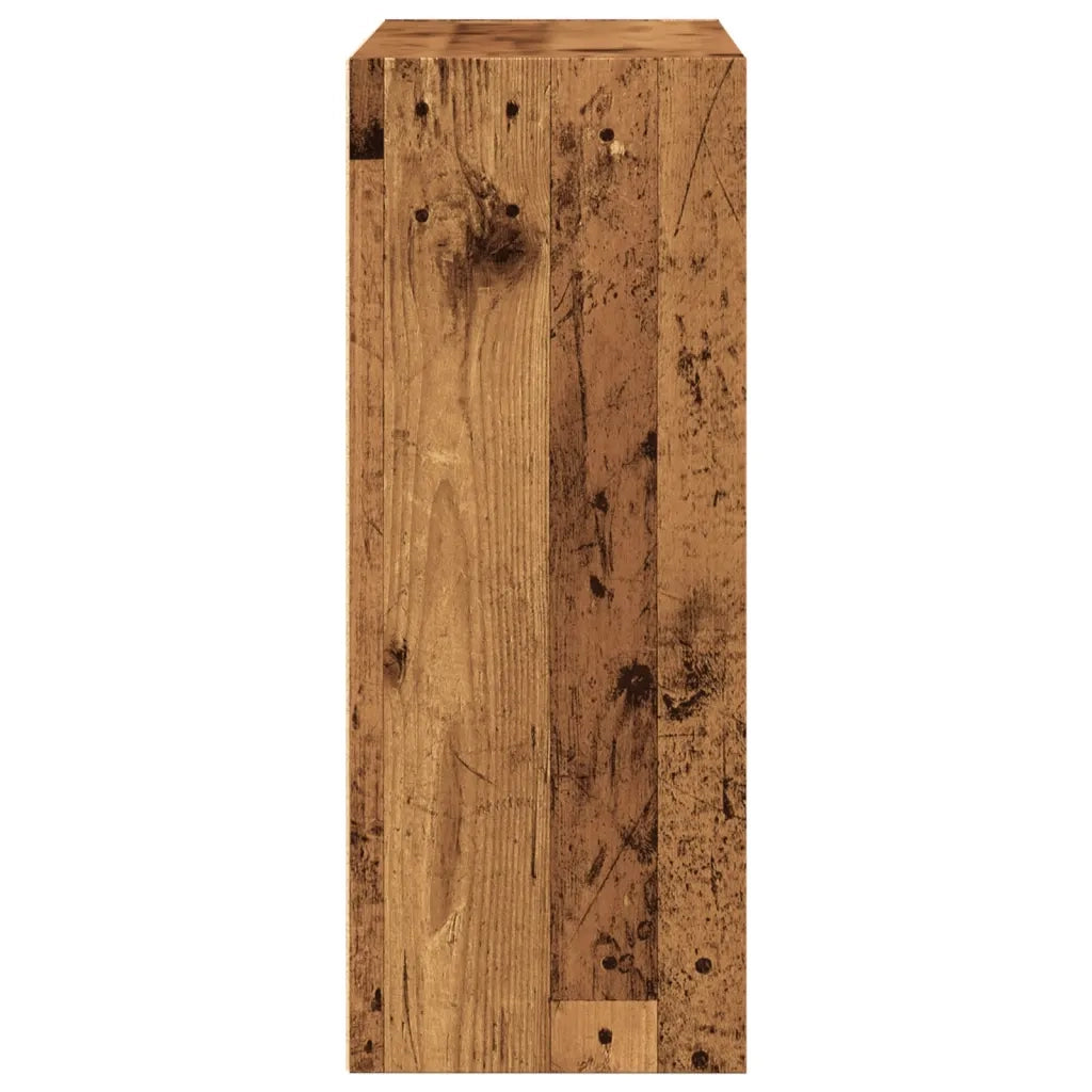 Libreria Legno Antico 80x30x77 cm in Legno Multistrato 857929