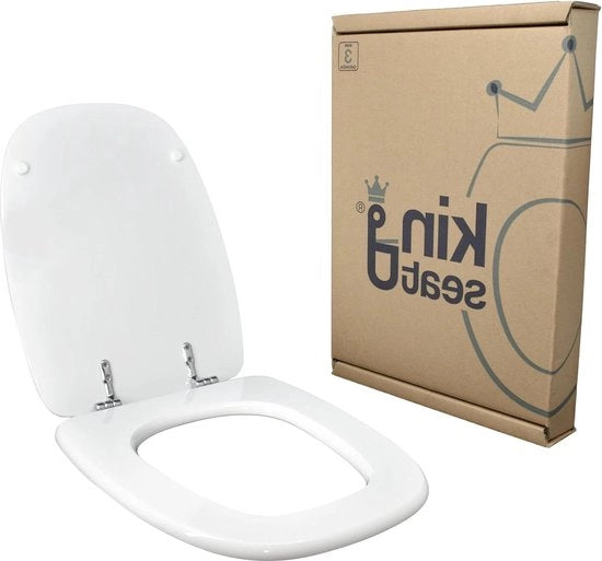 Toiletbril in MDF serie Square con maniglie in ottone - serrature a messing - Pozzi Ginori