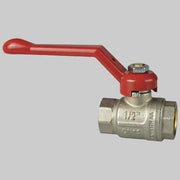 VALVOLA A SFERA F/F PASSAGGIO TOTALE C/LEVA IN ALLUMINIO  1 PN 40     ICMA