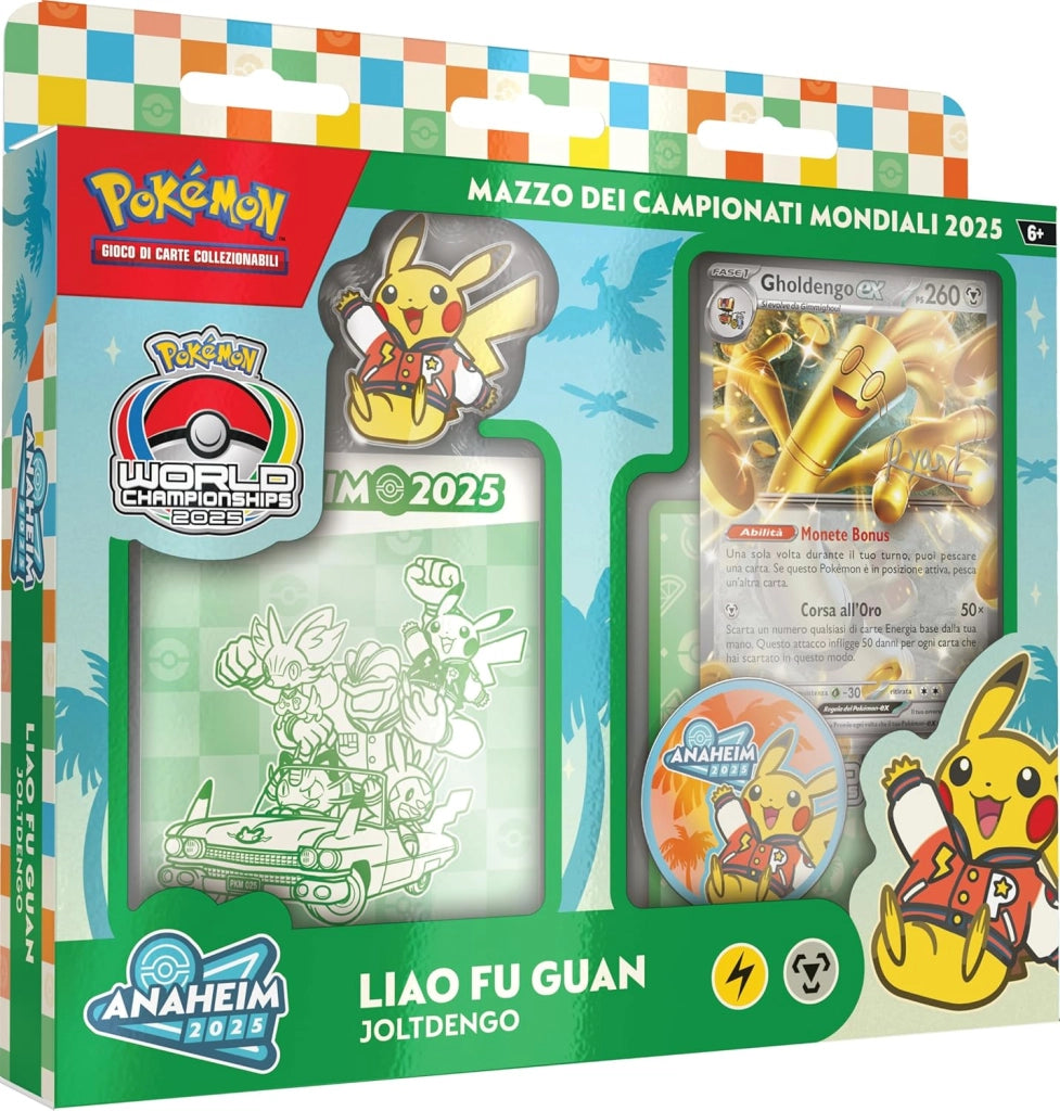 Pokemon Mazzo dei campionati mondiali 2025, Joltdengo Liao Fu Guan  del GCC Pokemon, Eta 6+