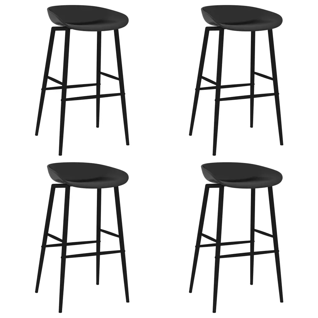 Set da Bar 5 pz Bianco e Nero 3057409