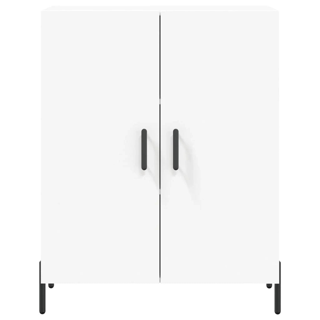 Buffet credenza cassettiera mobiletto mobile contenitore organizer cucina soggiorno salotto alto 69,5 x 34 x 180 cm legno ingegnerizzato bianco 02_0032687