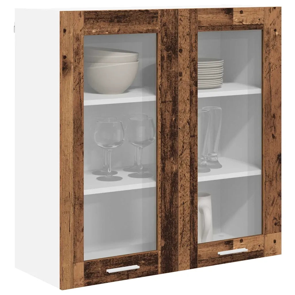 Armadio pensile Legno vecchio 80 x 31 x 80 cm Legno multistrato
