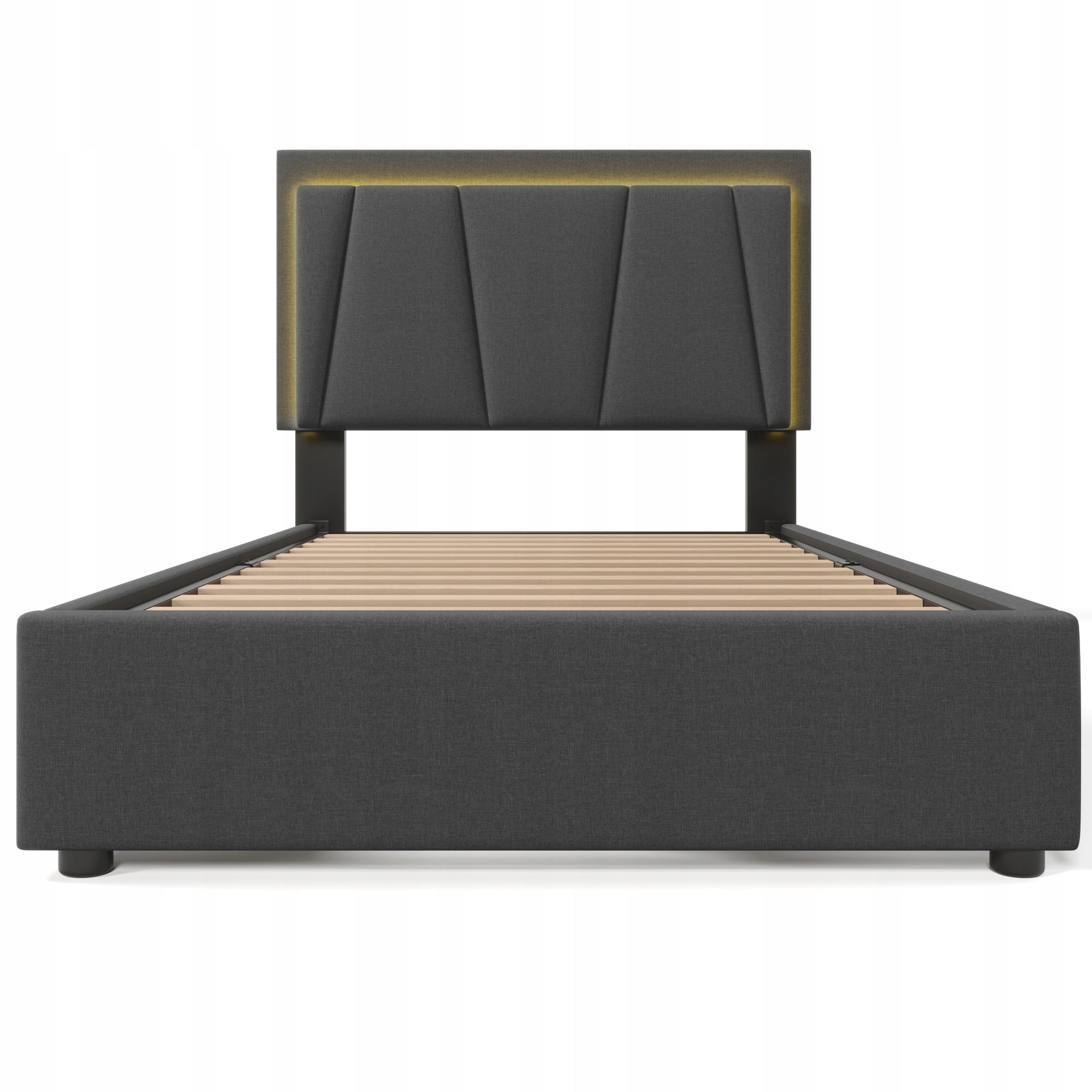 Letto a castello per bambini - Xylo - 90x200/140x200 cm - Naturale - Con due ampi cassetti