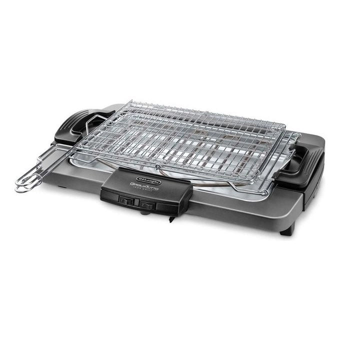 De’Longhi BQ 80.X Grill Da tavolo Elettrico Grigio 2450 W