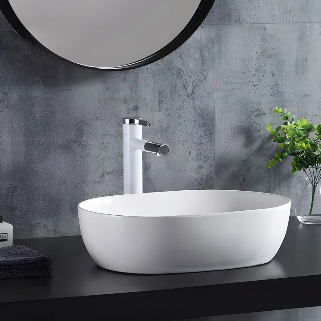 Lavabo Da Appoggio Rea Amelia 48