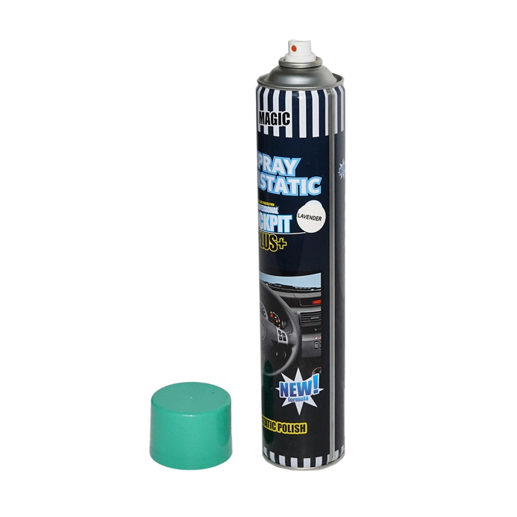 Spray siliconico antistatico per cruscotto - Profumo Lavanda - 750 ml