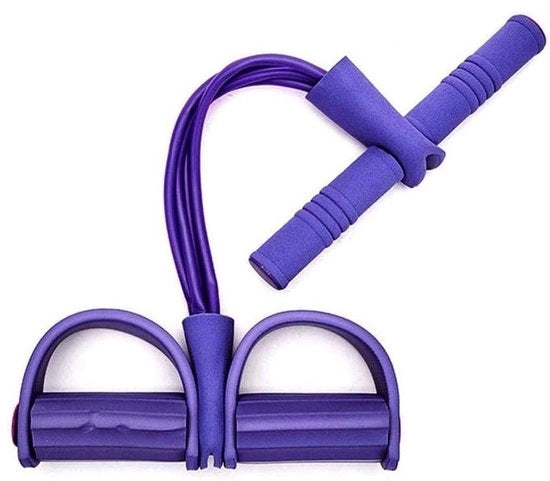 Cavo di resistenza multifunzionale - Cinture di resistenza - Gomma elastica per allenamento - Attrezzo da palestra portatile - Allenamento per perdita di peso - Cinghia di gomma 120 cm - Cavo di resistenza