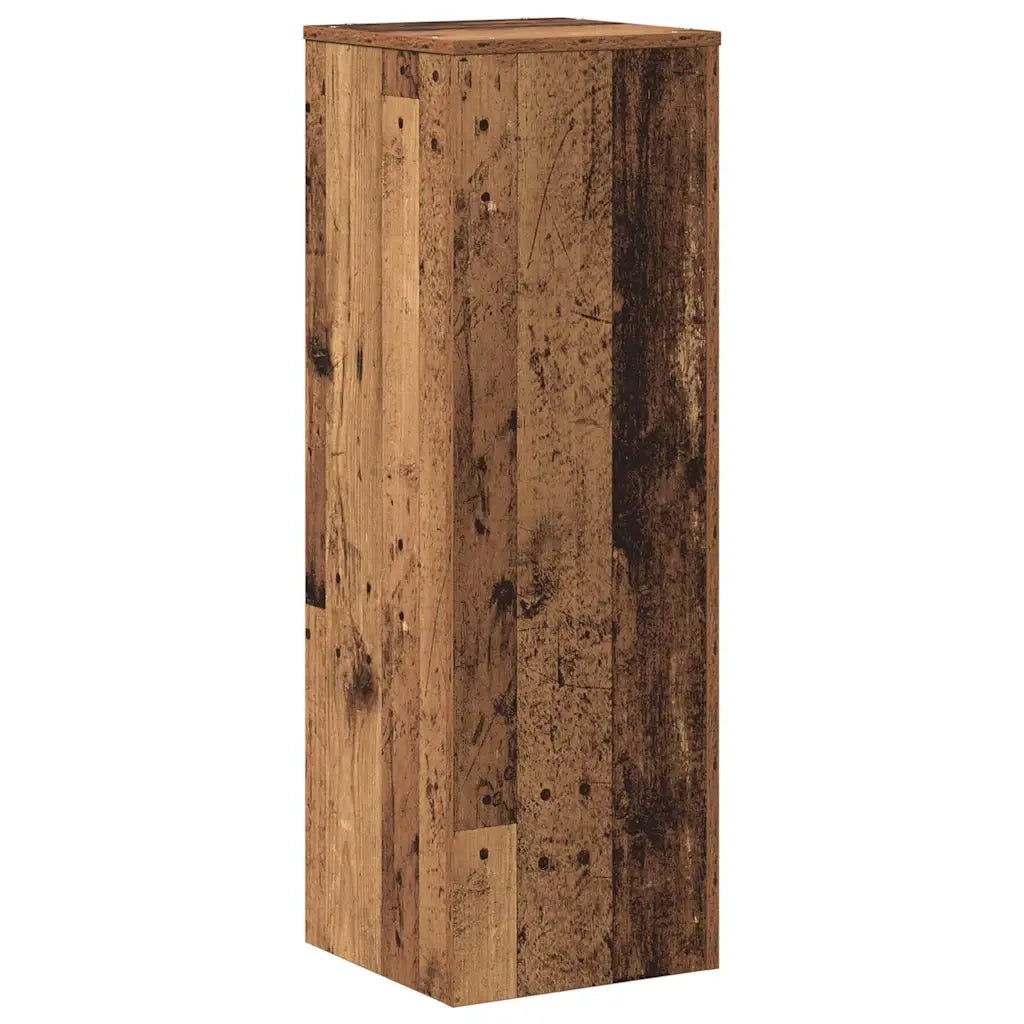 Supporto per Piante Legno Vecchio 33x33x100 cm in Truciolato