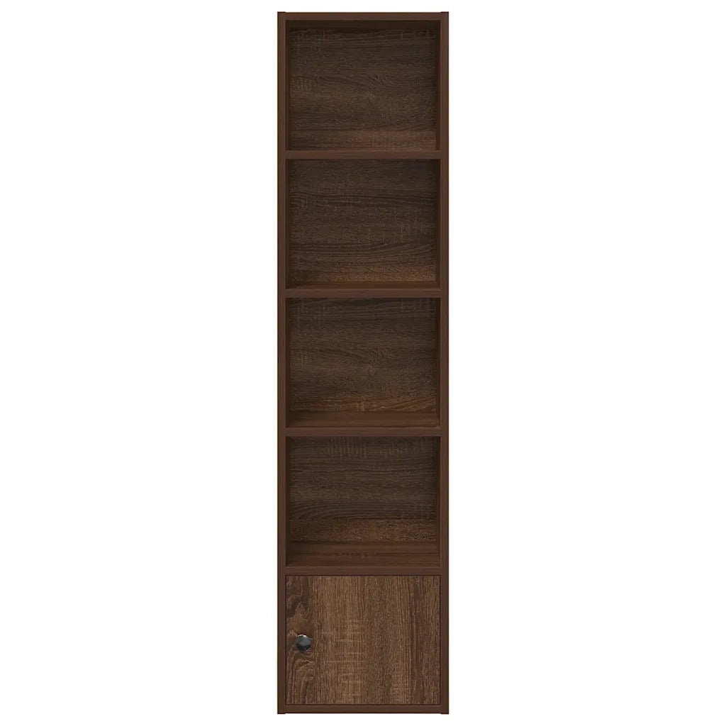 Libreria Rovere Sonoma 31x24x127 cm in Legno Multistrato 860352