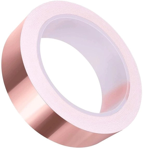 Cintura di protezione 30 mm x 20 m - Protezione contro lumache e EMI, adesivo autoattacco