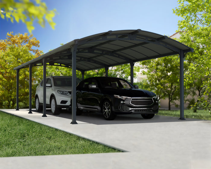 Carport in Alluminio 3.6 X 8.6 m - Canopia Arcadia