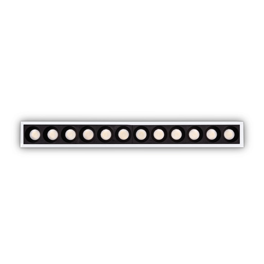 Faretto Ad Incasso Contemporaneo Lika Alluminio Bianco Led 10W 3000K Ip20