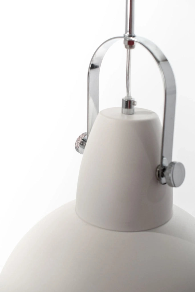 Lampada a sospensione DOME bianco