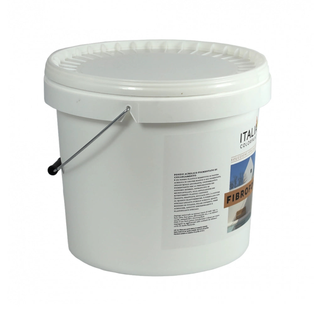 Fibrofond m coprente consolidante esterni alta traspirazione bianco *** formato 12.5 lt, confezione 1