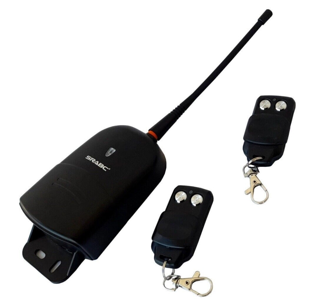 Kit ricevitore da esterno 433MHZ 12 24V ricevente 2 canali telecomandi JS-084-1
