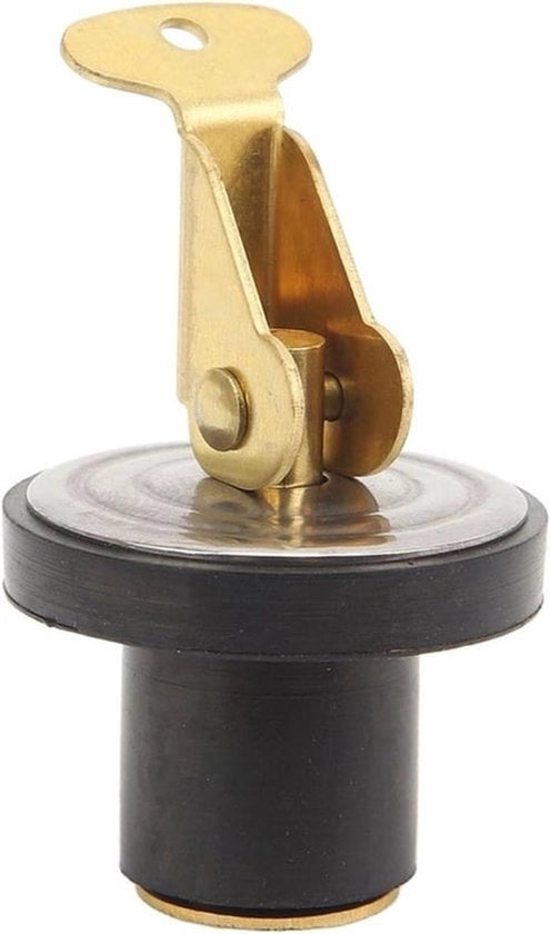 Plug di scarico per barche - Scarichi marini - Materiale in ottone - Aderenza forte - Resistente all'ossidazione - Compressione - Riserva di plug di scarico - Plug per barche - Durezza - Adatto per tubi - 5/8 pollici