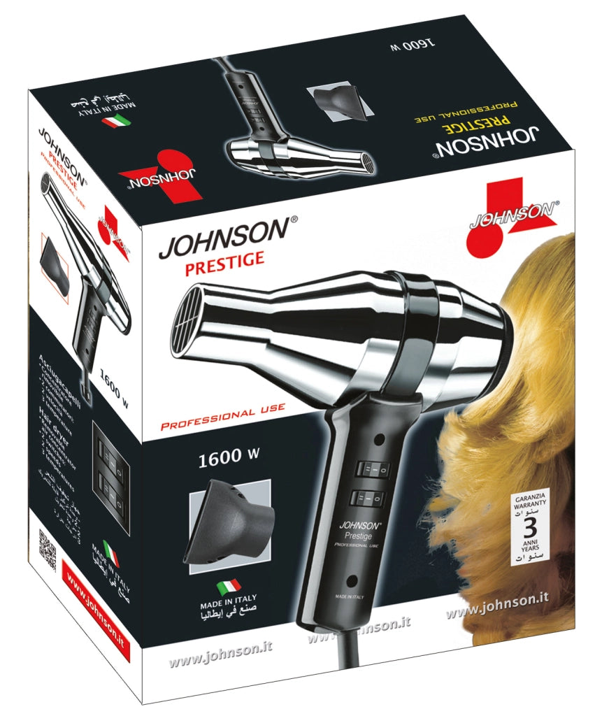 Phon Professionale 1500W 2 Velocità Temperature Potente Asciugatura Rapida