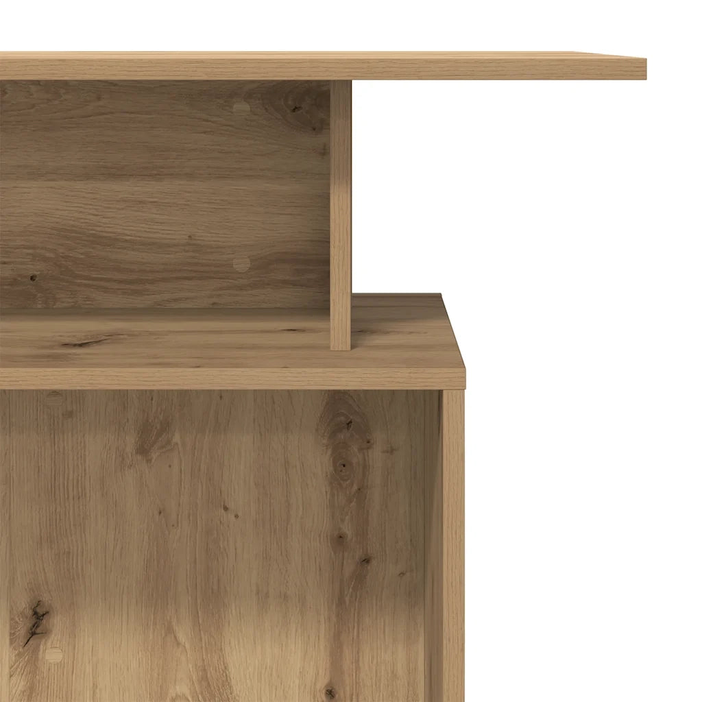 Banco Reception Rovere Artigianale 100x40x104 cm in Truciolato