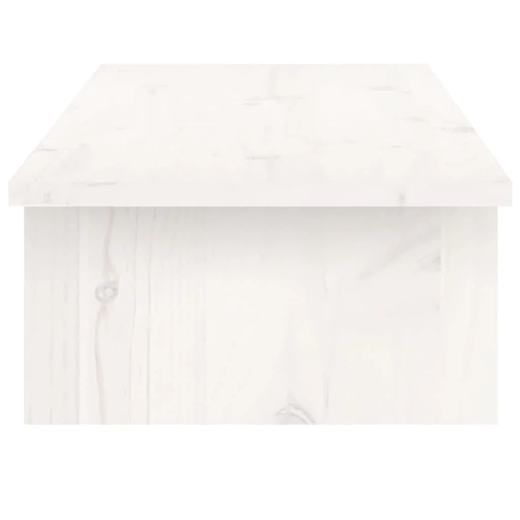 Supporto per monitor 100 x 27 x 15 cm in legno massello di pino bianco 02_0004443
