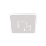 Plafoniera Moderna Cadegal Acciaio Bianco Luce Led Integrato 7,8W