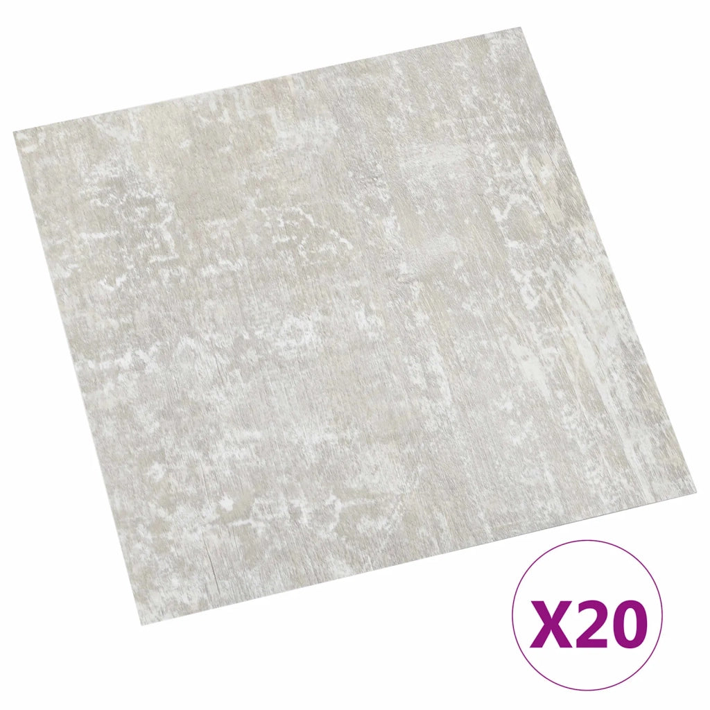 Plance per Pavimentazione Autoadesiva 30,5 x 30,5 cm 20 pz PVC CFW8377606