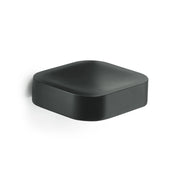 Portasapone inamovibile da muro in ottone, acciaio inox e Cromall 3212 Gedy serie OUTLINE Nero Opaco