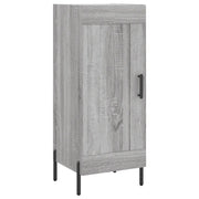 Credenza | Madia | Buffet da pranzo | Armadio da pranzo Grigio Sonoma 34,5x34x90 cm in Legno Multistrato