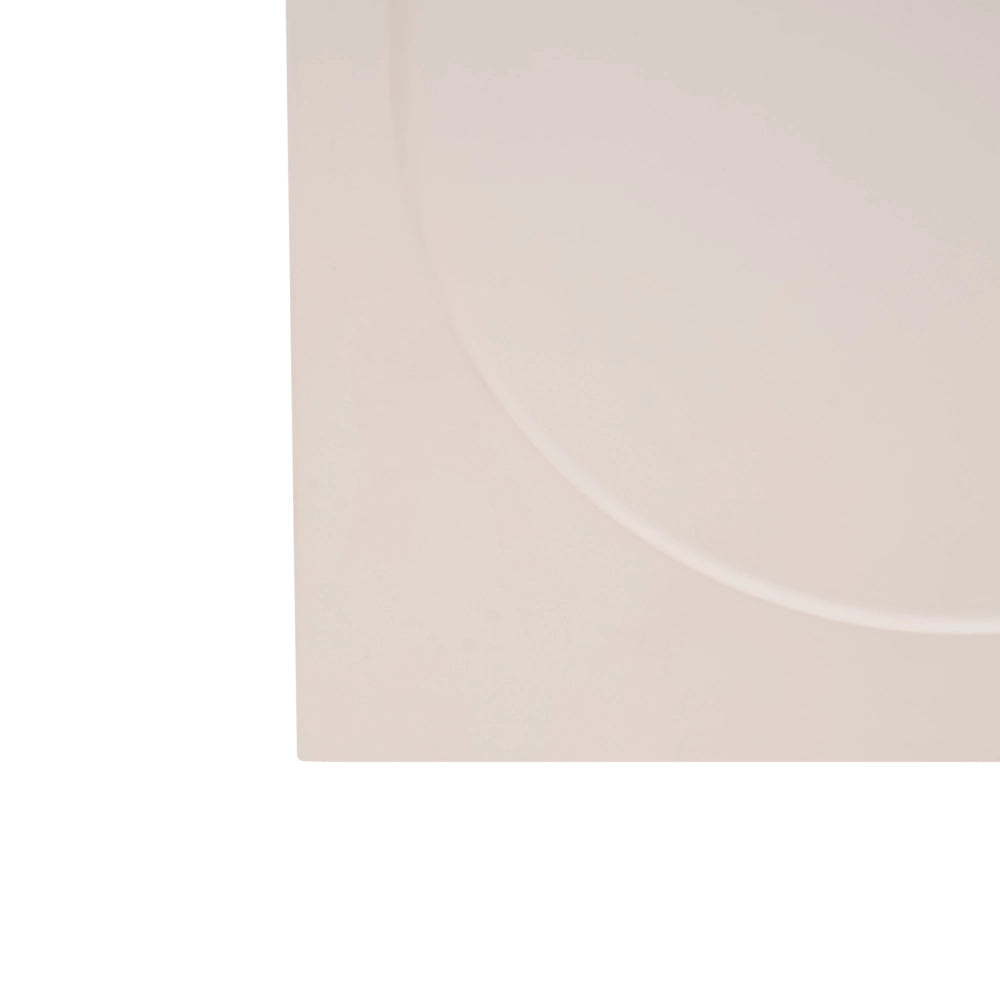 Mobile da bagno sospeso con struttura in MDF beige e 4 ripiani, stile glamour