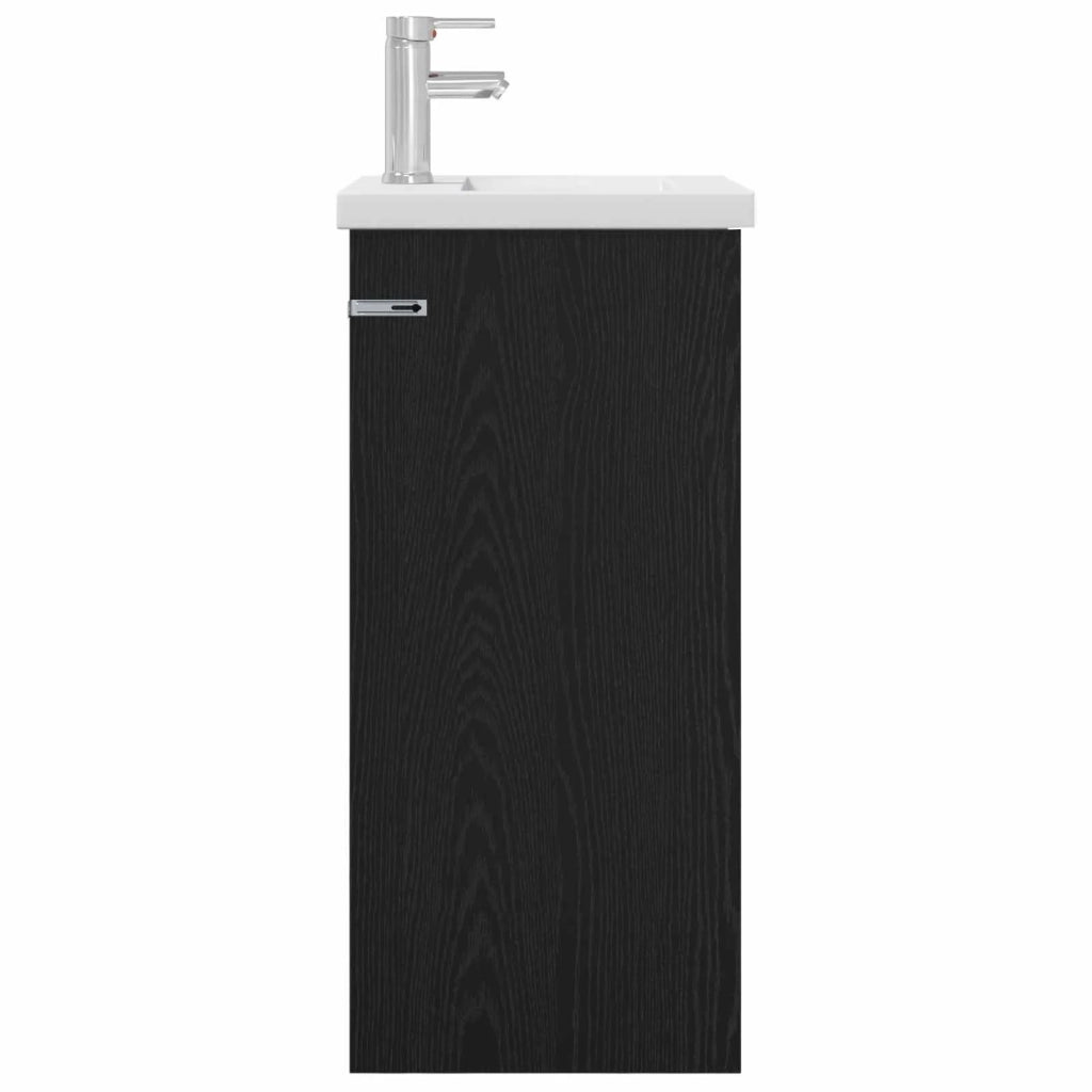 Mobile da bagno con lavabo Rovere Nero 42 x 40 x 84,5 cm 890721