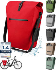 Tas per bicicletta singolo - Tas per bicicletta impermeabile - Tas per bicicletta posteriore - Porta bagagli - Accessori per bicicletta - Biciclette - Scuola - Lavoro - Spesa