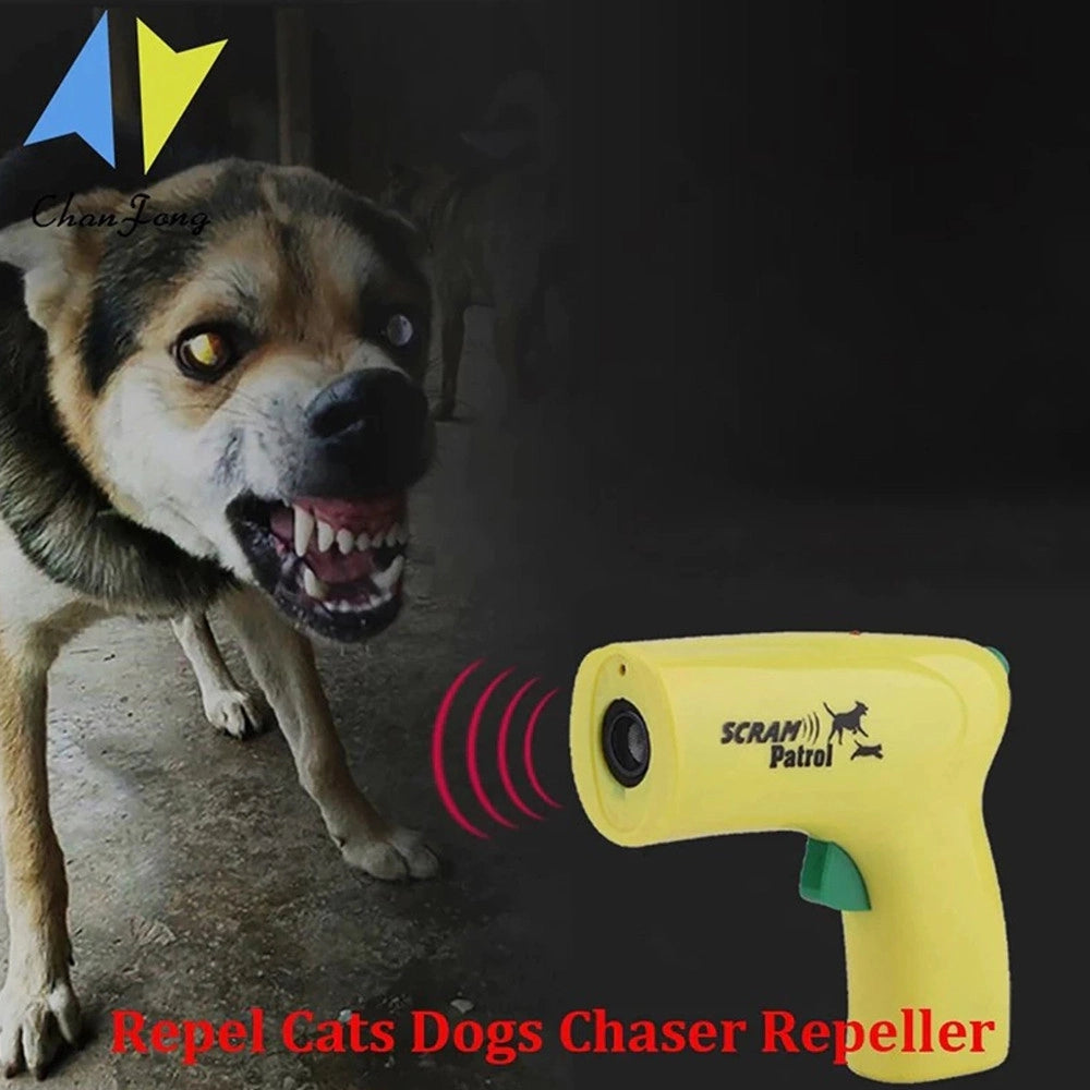 Trade Shop - Dispositivo Addestramento Repellente Ad Ultrasuoni Per Cani Gatti Insetti Q-qg93 -