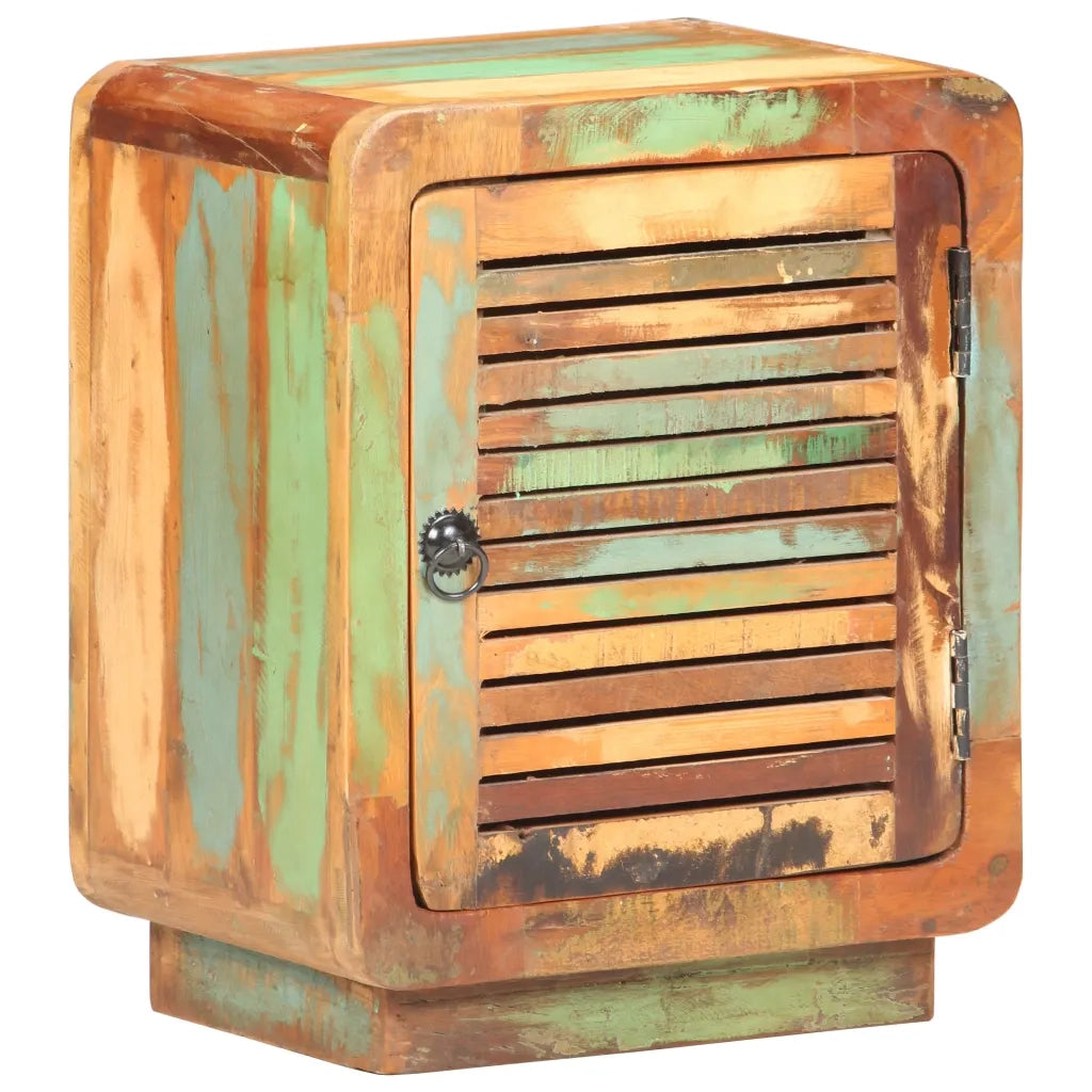 Comodino 40x30x50 cm in Legno Massello di Recupero cod mxl 30200