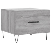 Tavolino da salotto | Tavolino da caff¨¨ | Tavolino da Soggiorno Grigio Sonoma 50x50x40 cm Legno Multistrato
