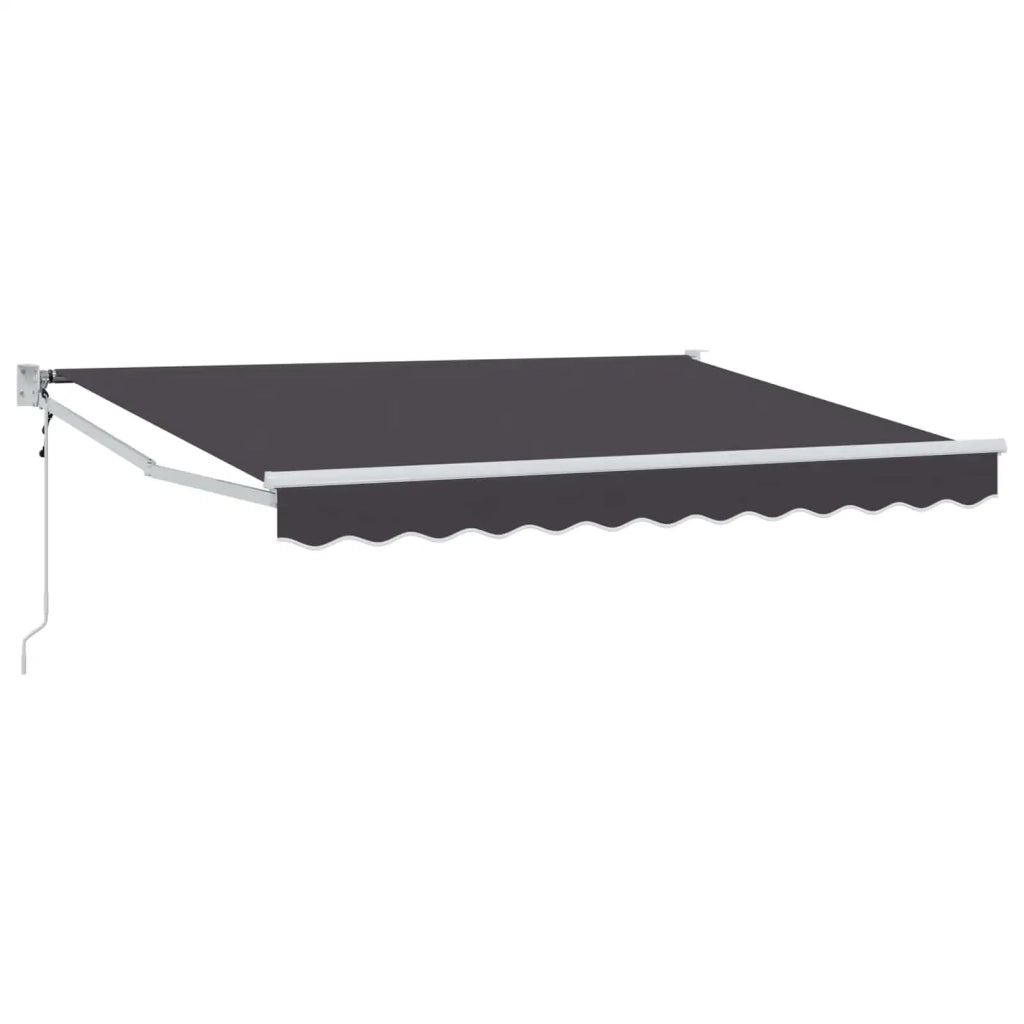 Tettuccio Elettrico Retrattile Antracite 3,5 x 2 m CFW4738346