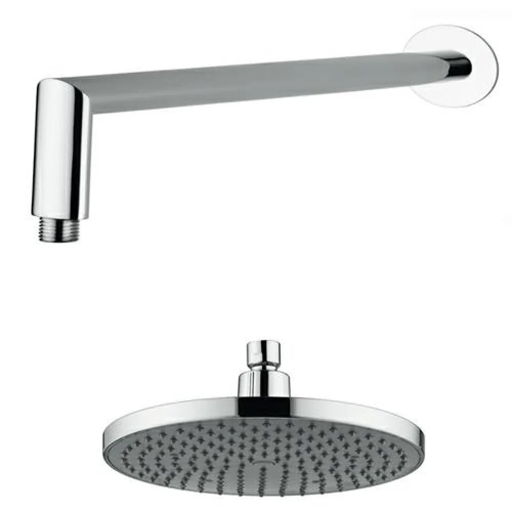 Braccio doccia con soffione dilu vio cromo b08wzk3q66