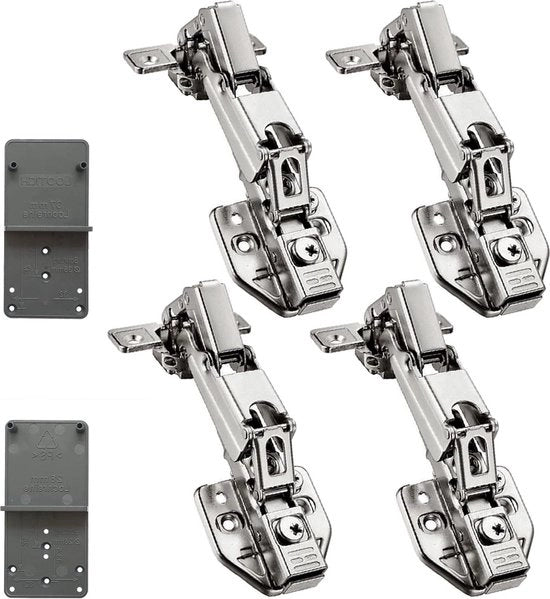 Clip-On Scharnieren 165°, 35mm, per Porte di Armadio e Cucina