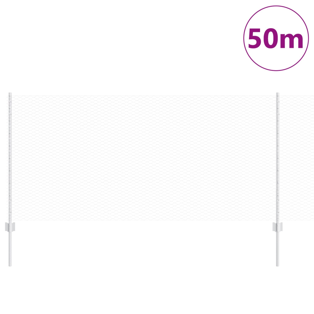 Poste per Recinzioni 10 pz U-Channel 120 cm Acciaio Galvanizzato