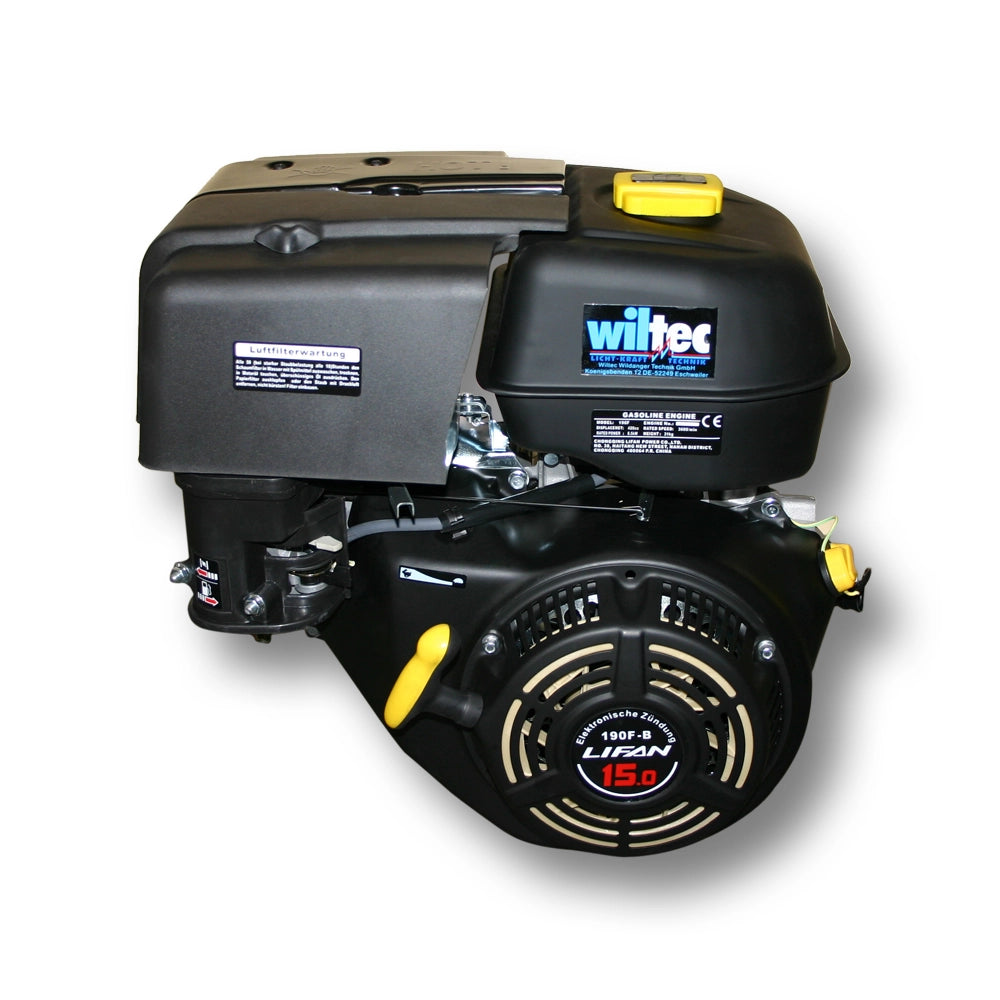 LIFAN 190 Motore a benzina 4 tempi 10 kW (15 CV) 25,4 mm 420 ccm, OHV, con avviamento a strappo