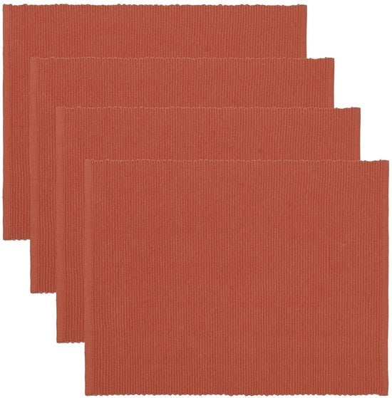 Set di placemats e tovaglioli multicolore - versatile e di stile - confezione da 4 - 100% cotone