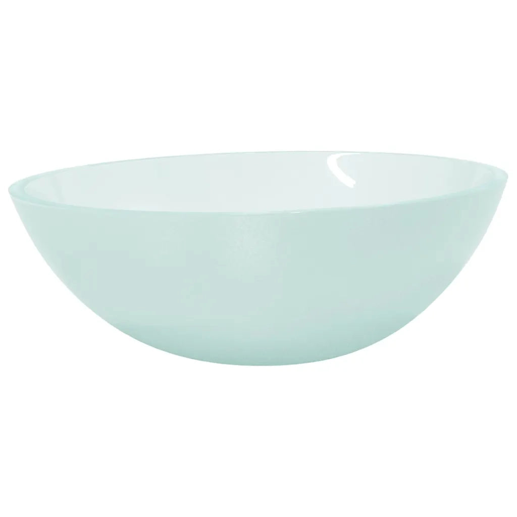 Lavandino in Vetro 50x37x14 cm Smerigliato cod mxl 44367