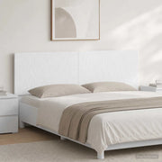 Testiera da Muro DELFT Bianco Legno ingegnerizzato 897155