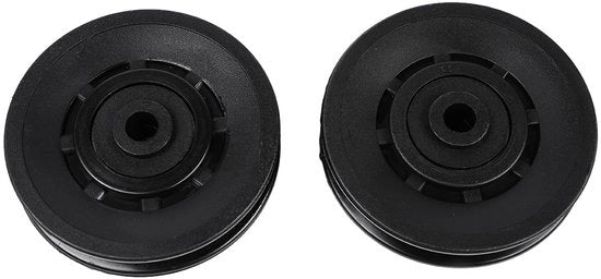 Kit di allenamento a catena Robusta costruzione - 2-Pack - Profilo a U - Foro interno 10 mm - Duraturo - Ideale per allenamento di forza - Sistema a catena