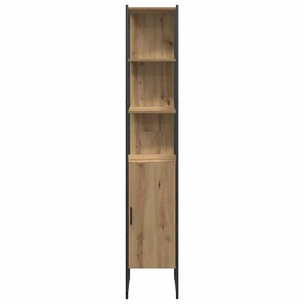 Set di mobili per il bagno 3 pcs Marrone Legno multistrato 3334361