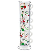 Bialetti L'Omino Italiano tazza Multicolore Espresso 6 pz