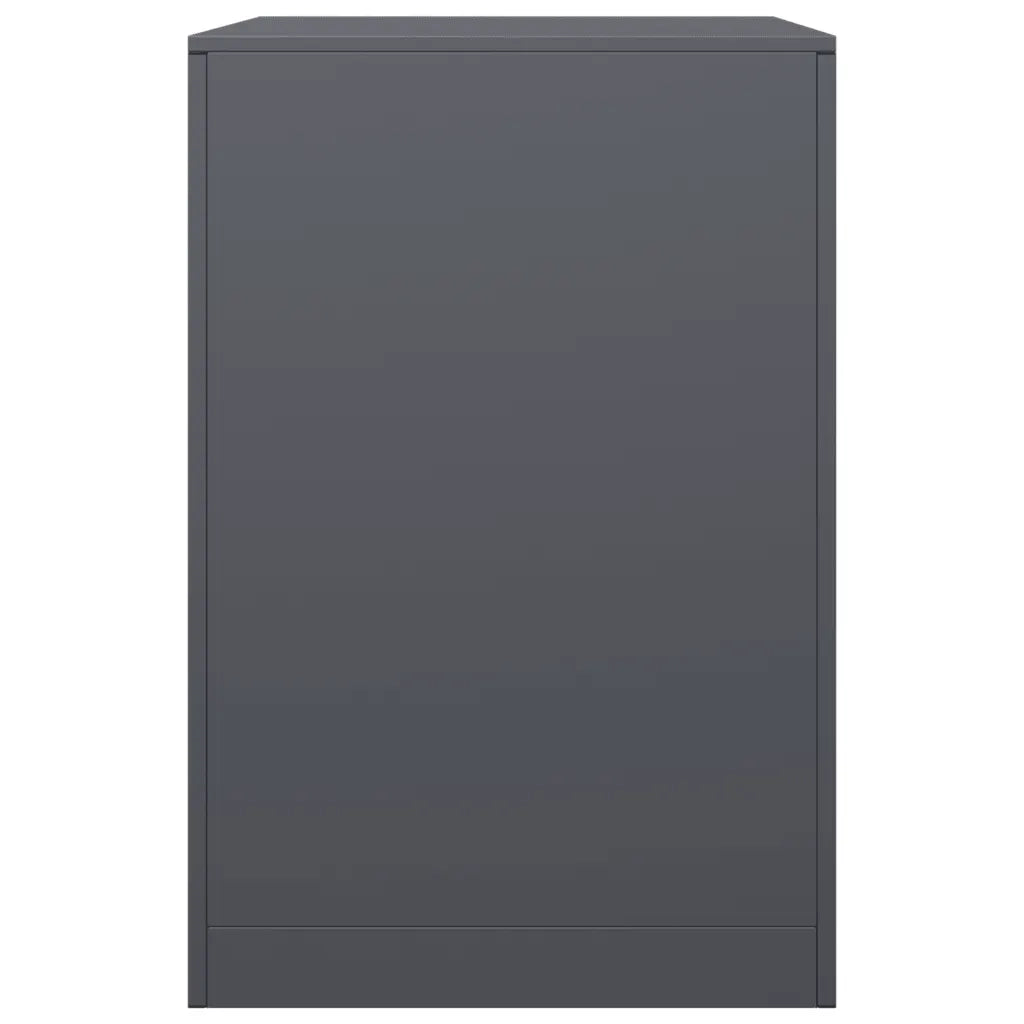 Rastrelliera per Legna da Ardere Antracite 60x40x60 cm Acciaio CFW2484980