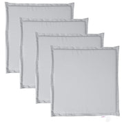 Imbottitura per Seduta Giardino 4 pz | Cuscini per sedie Grigio Chiaro 45x45x2 cm