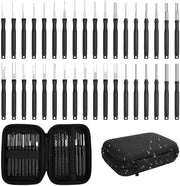 Set di attrezzi per la rimozione di connettori auto, kit di rimozione di connettori auto, set di strumenti per la rimozione di connettori auto, set di strumenti per la rimozione di klemme con scatola per la maggior parte dei connettori (nero)