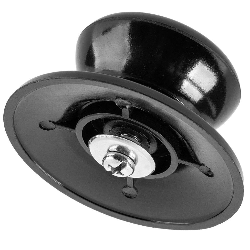Pomello per coperchio KADAX, pomello per coperchio pentola, pomello per padella, nero, 3 pezzi